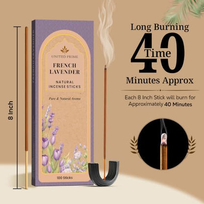 Pure Lavender Incense Sticks (Lavender)