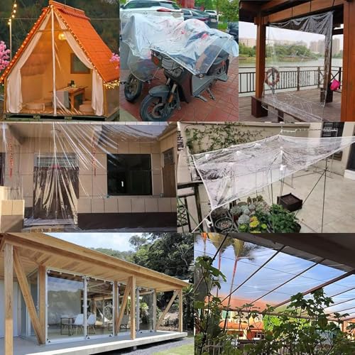 Clear tarp Clear tarps Heavy Duty Waterproof
