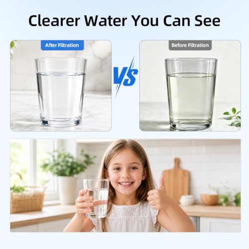 Water Filter for Sink Faucet Replacement Set