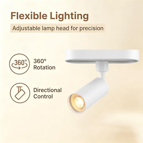 Dimmable 3CCT LED Track Lighting Kit