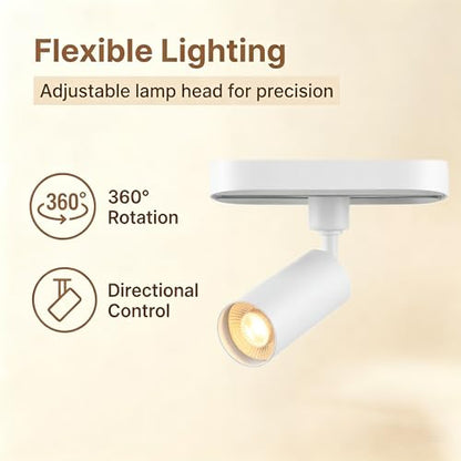 Dimmable 3CCT LED Track Lighting Kit