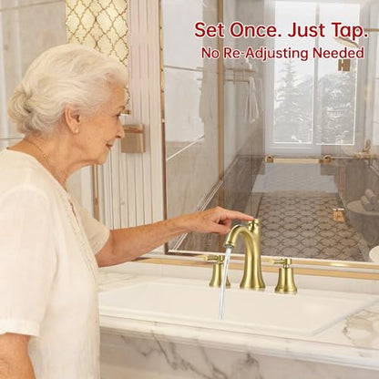 3 Hole Widespread Bathroom Faucet