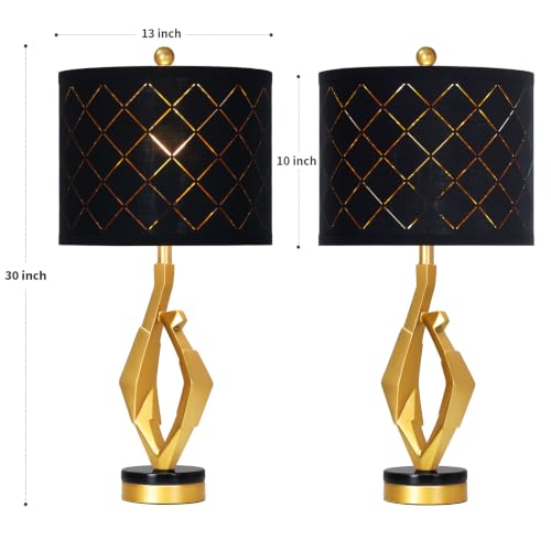 30" Modern Bedside Lamps for the Bedroom