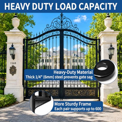 Gate Hinges for Wooden Fences Heavy Duty Shed Hinges Barn Door Hinges