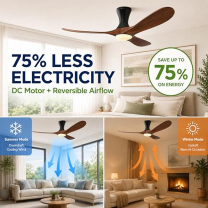 low profile ceiling fan with Light