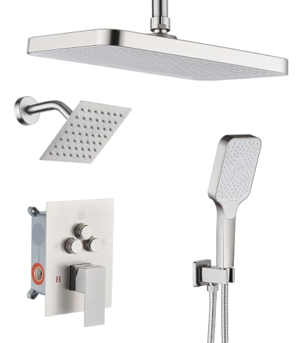 Shower Faucet Set With Handheld Shower Head