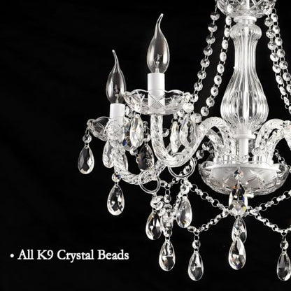 Plug in Crystal Chandelier