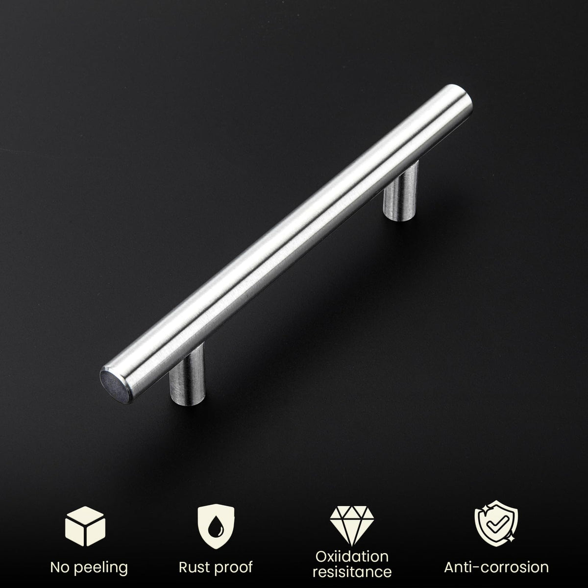 5 Pack Brushed Nickel Cabinet Hardware 2 (2-1/2in hole centers / Brushed Nickel)
