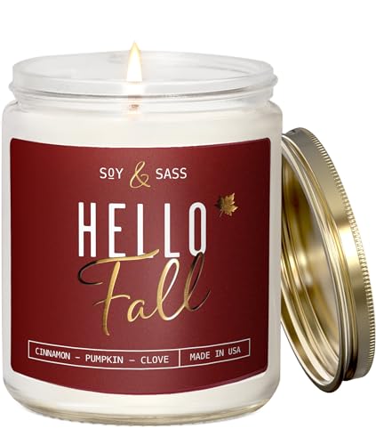 Fall Candles and Christmas Candles