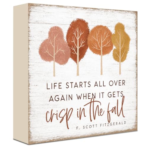 Fall Decorations for Home Wood Sign Fall Decor Shelf Decor