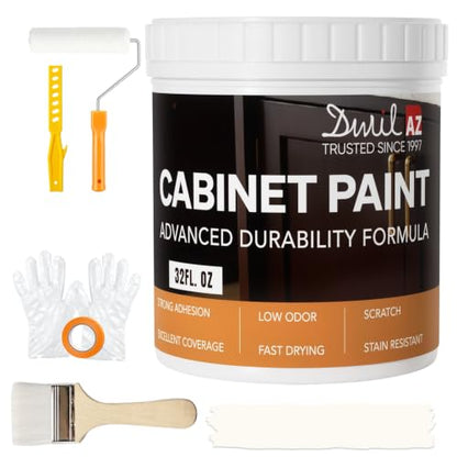 Cabinet Paint (Vanilla White / 32 Fl Oz (Pack of 1))