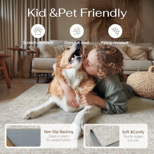 2x8 Grey Neutral Runner Rug (Grey / 2' x 8' (Runner))