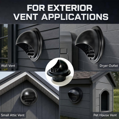 6inch Vent Cap for Wall (6inch Wide Cap)