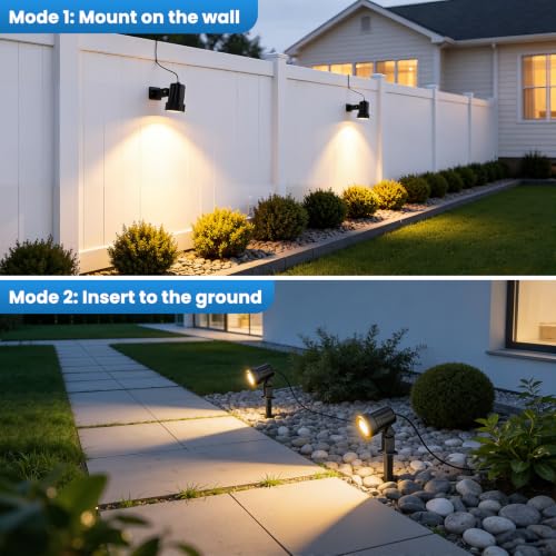 All-in-One Low Voltage Landscape Lighting Kit, Warm White