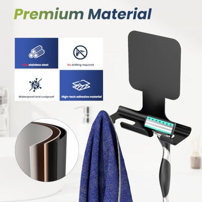 Adhesive Razor Holder