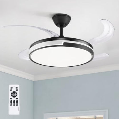 42 inch Retractable Ceiling Fan with Light