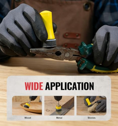 Assorted Hook and Loop Sandpaper