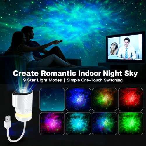 Galaxy Starry Sky Night Light Projector