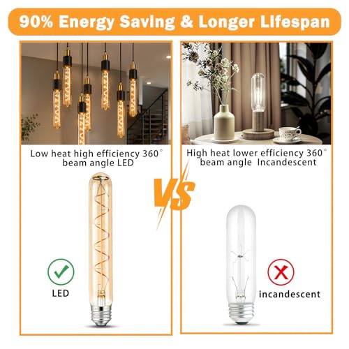 T300 T30 Led Edison Long Light Bulb