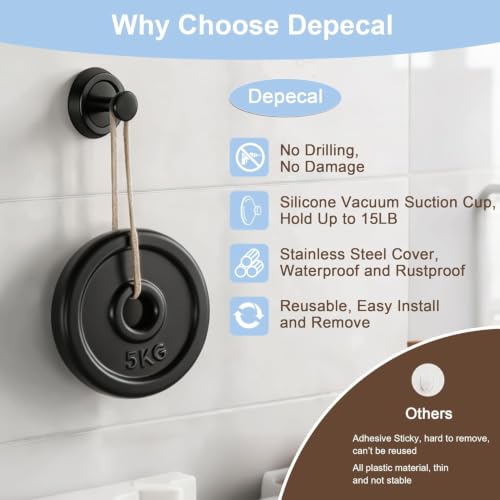Suction Cup Hooks for Shower