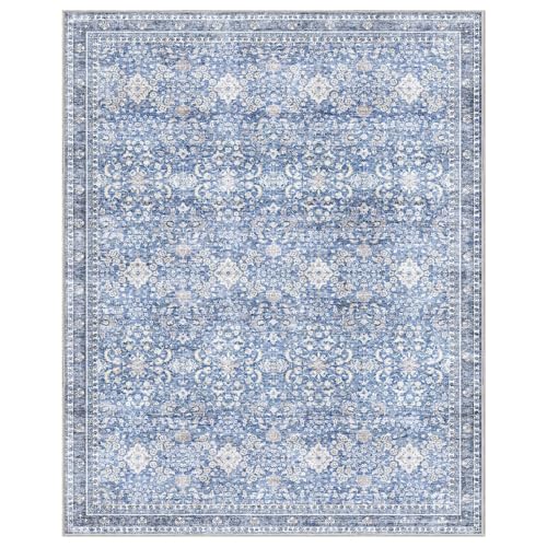 8x10 Area Rugs (Blue / 8' x 10' (Rectangular))
