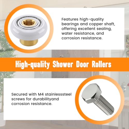 Shower Door Rollers Replacement