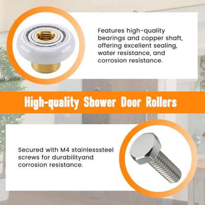 Shower Door Rollers Replacement