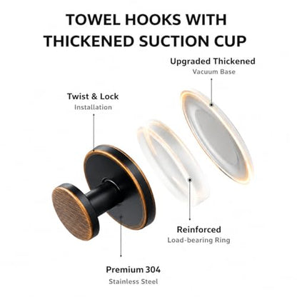 Suction Cup Hooks for Shower