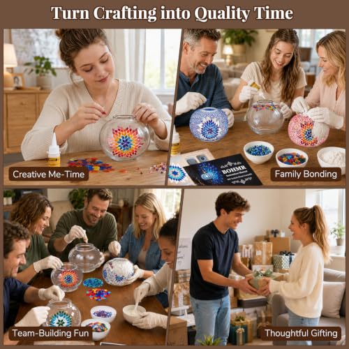 DIY Turkish Mosaic Lamp Kit