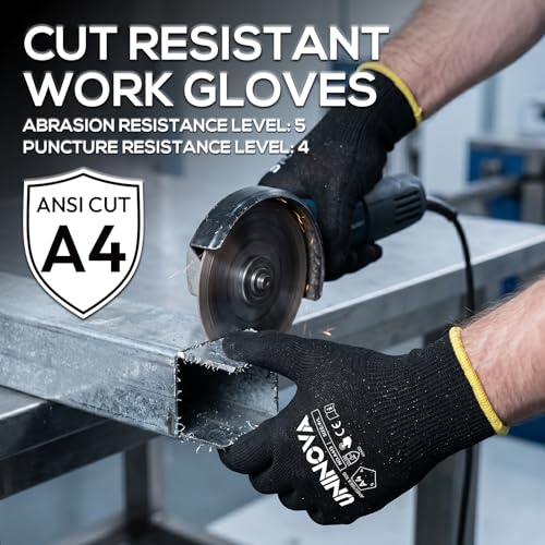 ANSI A4 Cut Resistant Gloves