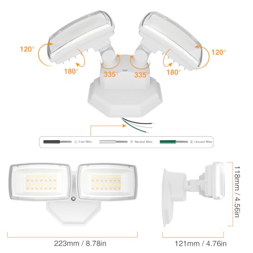 32W Smart Flood Lights Outdoor