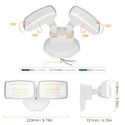 32W Smart Flood Lights Outdoor