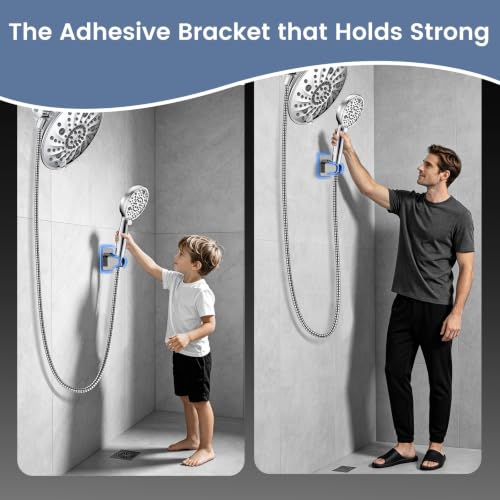 Shower Head with Handheld Combo
