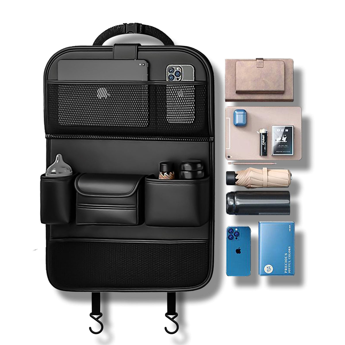 Car Seat Organizers (Black)