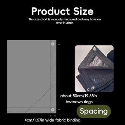 Black Shade Tarp