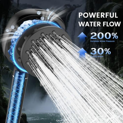 Filtered Shower Head with Handheld