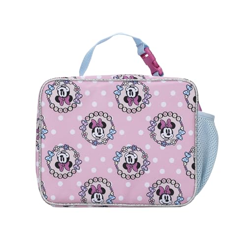 Disney Minnie Mouse Classic Insulated Character Lunchbox (Minnie Mouse Classic Pink)