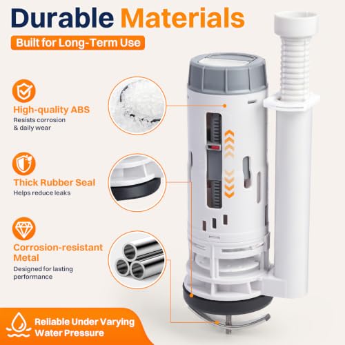 3" Dual Flush Valve Kit Fits for One
