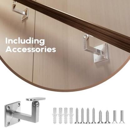 Stainless Steel Adjustable Handrail Brackets