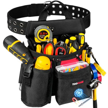Tool Belt Pouch for Men with Drill Pocket