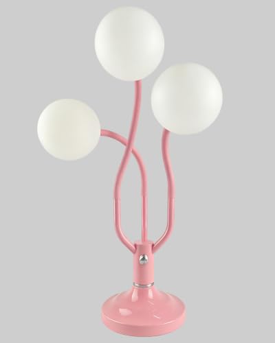 Globe Table Lamp for Bedroom Dimmable Modern Round Ball Lamp