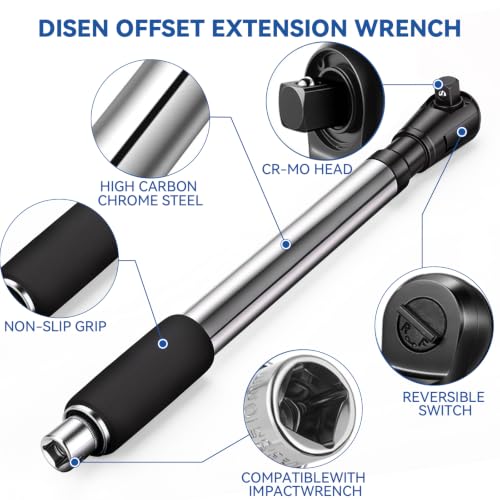 1 2" Offset Extension Wrench Impact