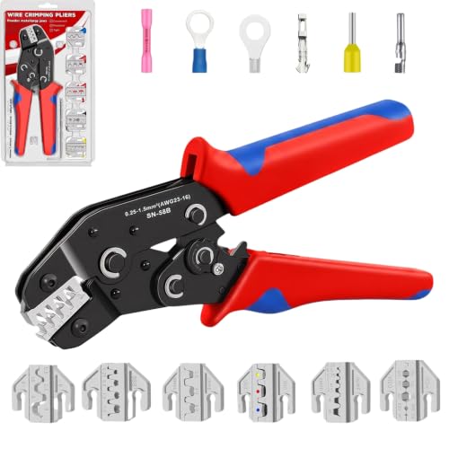 Crimping Tool for Open Barrel Terminals