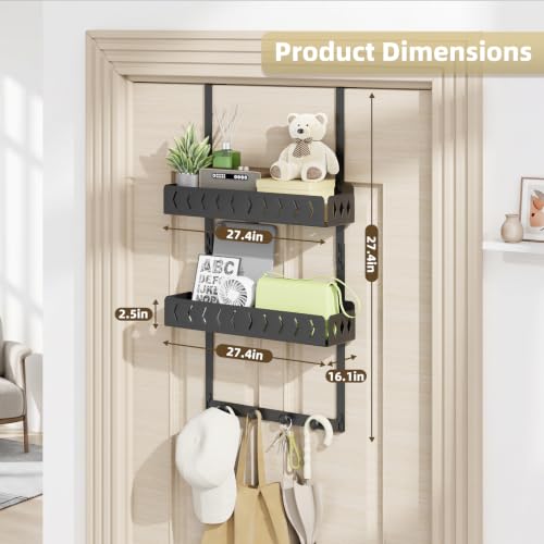Over The Door Organizer with Hooks