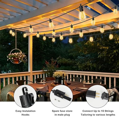 Outdoor String Lights LED Patio