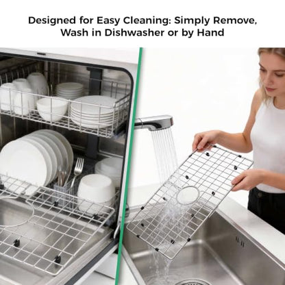 Stainless Steel Detachable Kitchen Sink Protector Grid