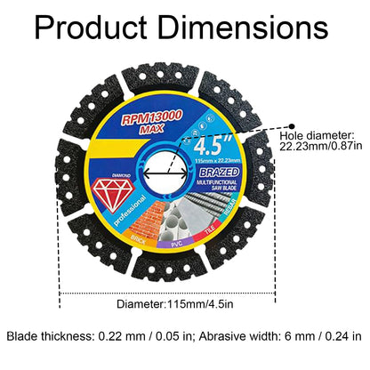 5 Pack Diamond Blades