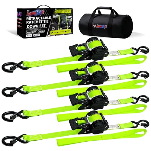 Retractable Ratchet Straps