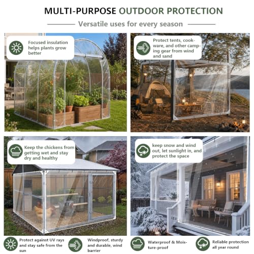 Clear PVC Vinyl Tarp Clear Tarps