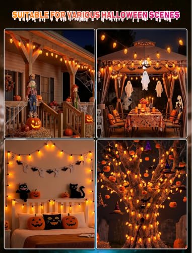 Halloween Themed String Light Collection